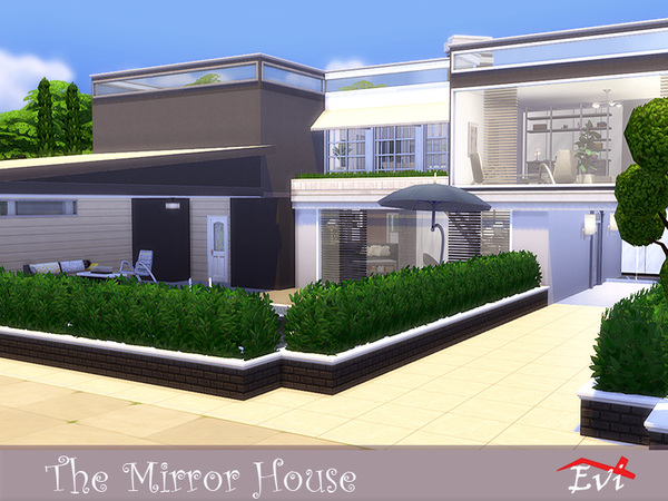 Sims 4 The mirror house by evi at TSR