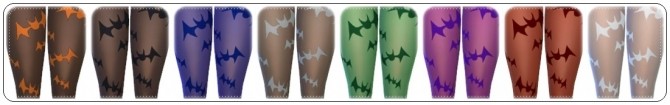 Sims 4 Happy Halloween Tights at Annett’s Sims 4 Welt