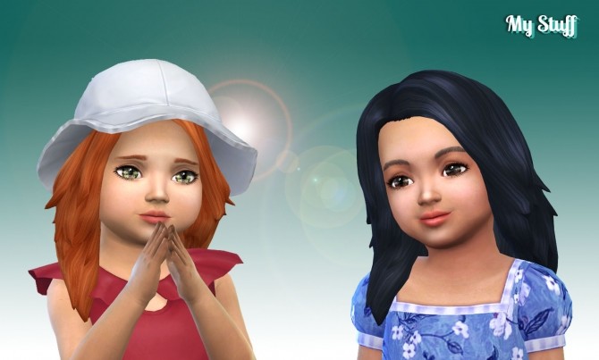 Sims 4 Autumn Hair for Toddlers at My Stuff
