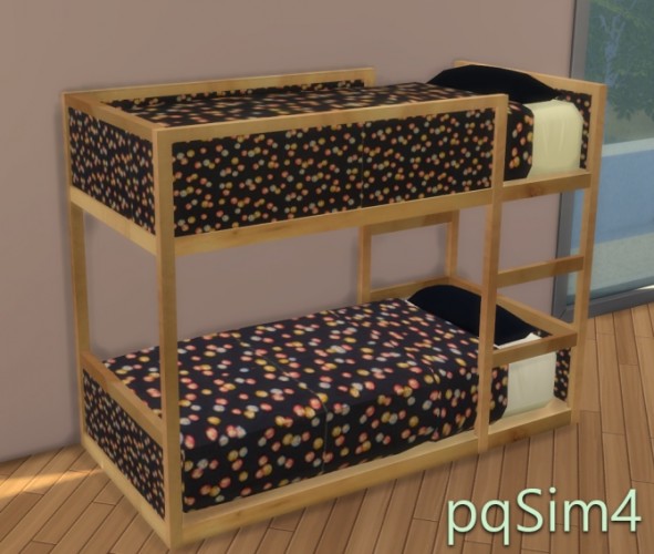 Toddler bed recolors at pqSims4 » Sims 4 Updates