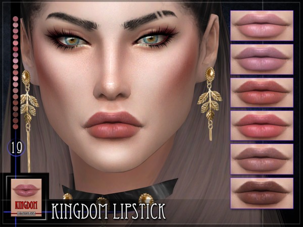 Sims 4 Kingdom Lipstick by RemusSirion at TSR