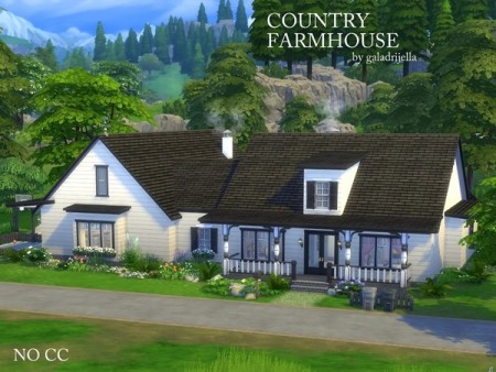 Country Farmhouse by galadrijella at TSR