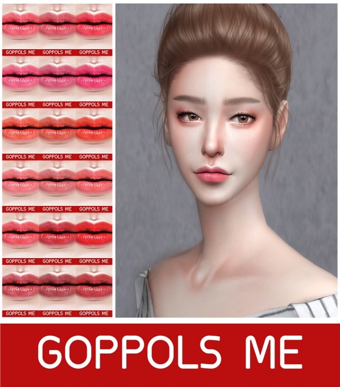 Sims 4 GPME LIP TINTS WATER at GOPPOLS Me