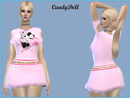 Too cute Minnie Set by CandyDoll at TSR