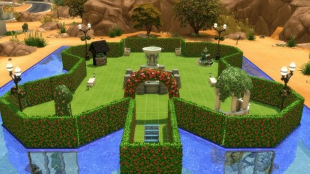 Under Water Home with Above Ground Garden by jodi521 at Mod The Sims