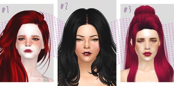 Lipstick set at Magic-bot » Sims 4 Updates