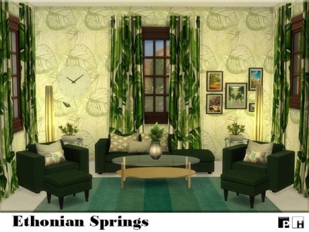 Ethonian Springs home by Pinkfizzzzz at TSR » Sims 4 Updates