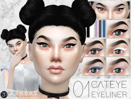 Eyeliner N01 Cat Eye by polazag at TSR