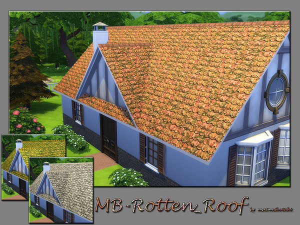 Sims 4 MB Rotten Roof by matomibotaki at TSR