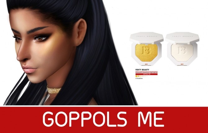 Sims 4 Highlighter Trophy wife & Matal Moon at GOPPOLS Me