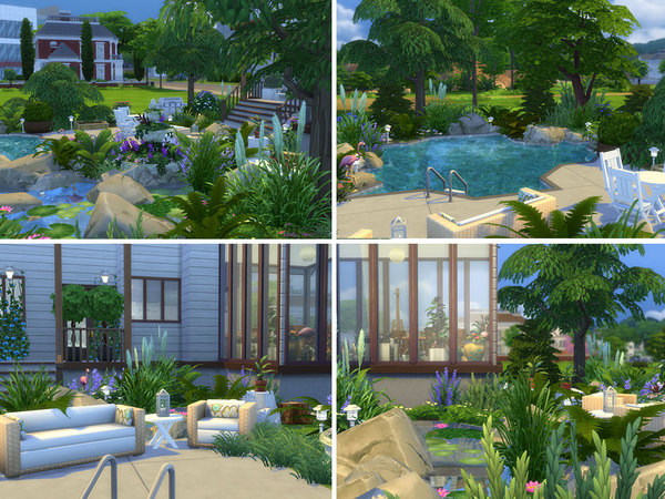 Sims 4 Sauvage house by SundaysimsSA at TSR