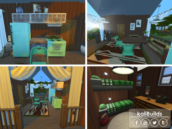 Sims 4 Paradise Hut by kaly t07 at TSR