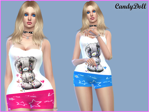 Sims 4 Tatty Set by CandyDolluk at TSR