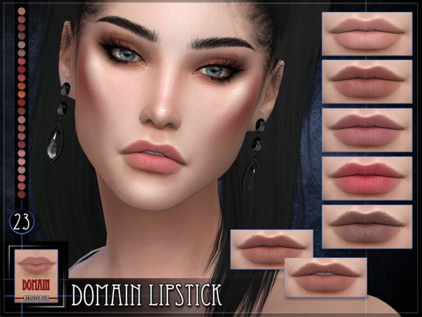 Sims 4 Domain Lipstick by RemusSirion at TSR