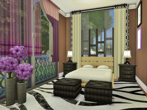 Sims 4 KSANDRA villa by Nessca at TSR