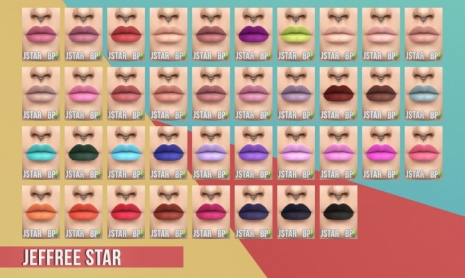 Sims 4 Matte Lipstick Set I at Busted Pixels