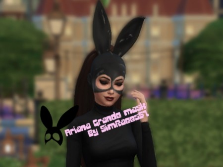 Bunny mask by SimRaees57 at Mod The Sims