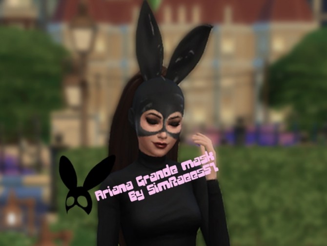 Sims 4 Bunny mask by SimRaees57 at Mod The Sims