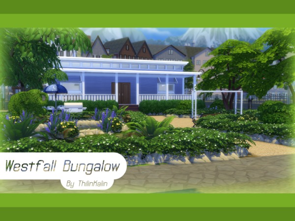 Sims 4 Westfall Bungalow by Thilinkalin01 at TSR