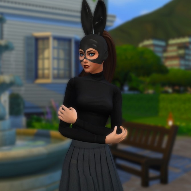 Sims 4 Bunny mask by SimRaees57 at Mod The Sims