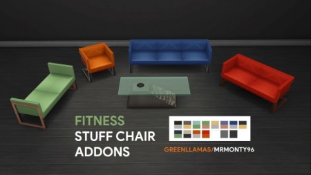 Fitness Stuff Chair Addons by MrMonty96 at Mod The Sims