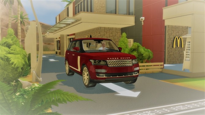 Sims 4 Range Rover Supercharged at LorySims