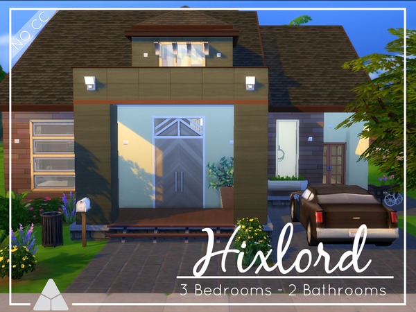 Sims 4 Hixlord house by ProbNutt at TSR