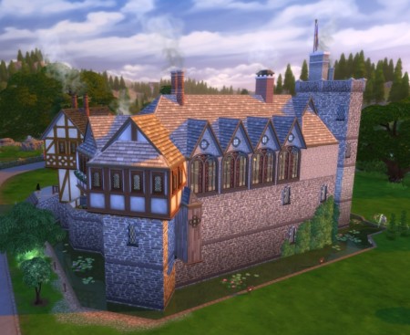 Castle Stokesay by Velouriah at Mod The Sims