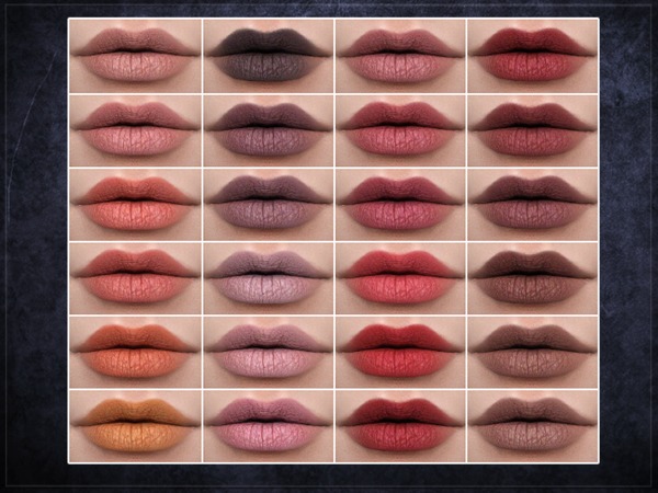 Sims 4 Stability Lipstick by RemusSirion at TSR