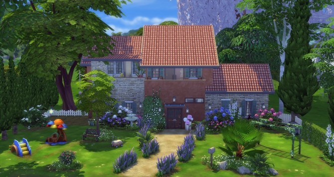 Sims 4 Mistral house at Studio Sims Creation