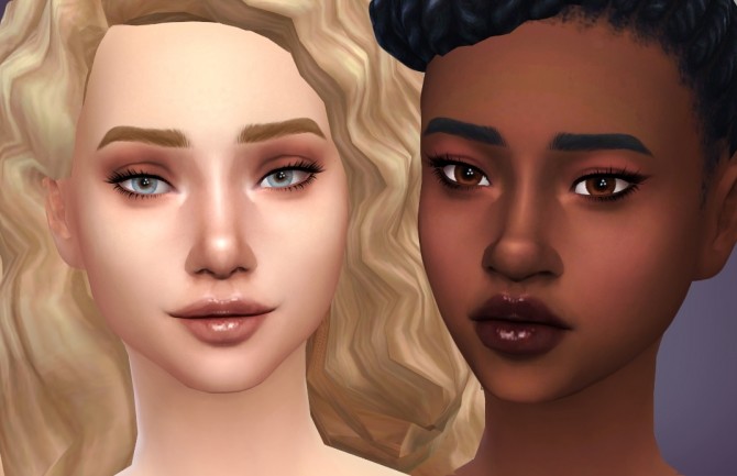 Sims 4 Lustrous Lipgloss by kellyhb5 at Mod The Sims