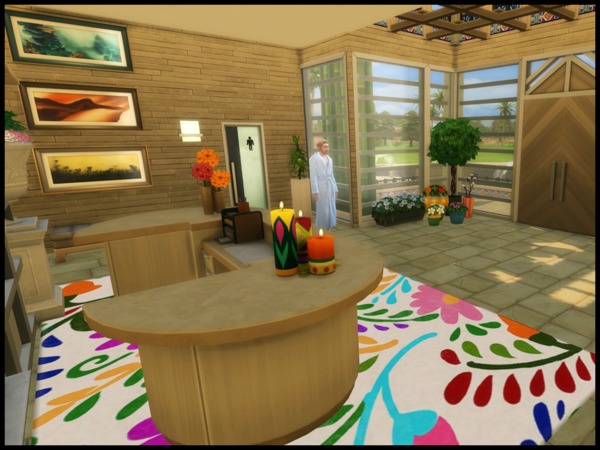 Sims 4 Oasis Spings Spa by Terramoon at TSR