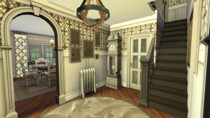 Sims 4 LaVale Blvd house NO CC by pollycranopolis at Mod The Sims