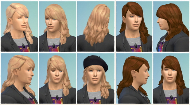 Sims 4 SidebySide Hair male at Birksches Sims Blog