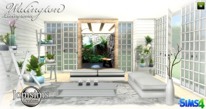 Sims 4 Walington Living room at Jomsims Creations