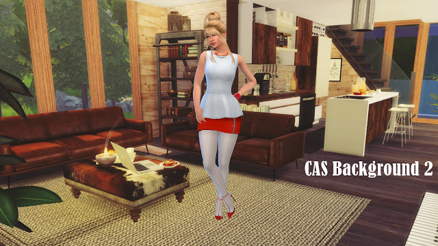 Sims 4 CAS Backgrounds House Sunhill at Annett’s Sims 4 Welt