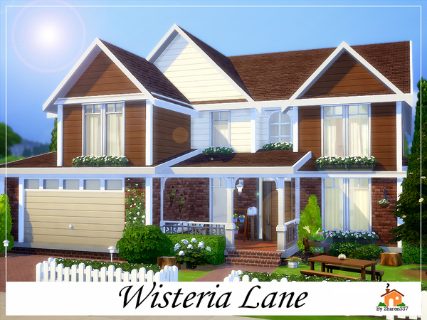Sims 4 Wisteria Lane family home by sharon337 at TSR