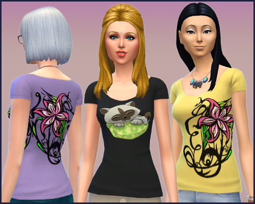 Sims 4 Shirt Fly at CappusSims4You