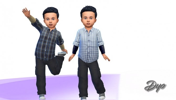Sims 4 Shirt toddler TM2 by Dyokabb at Les Sims4