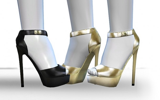 Sims 4 Shark Tooth Sandals at MA$ims4