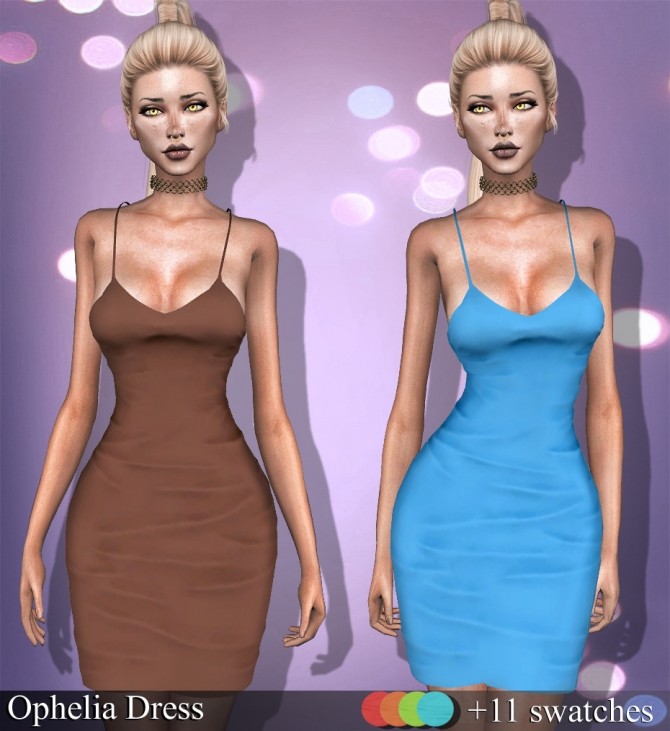 Sims 4 Ophelia dress at Deep Space