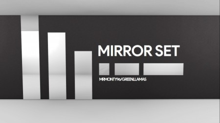 6 Piece Mirror Set by MrMonty96 at Mod The Sims