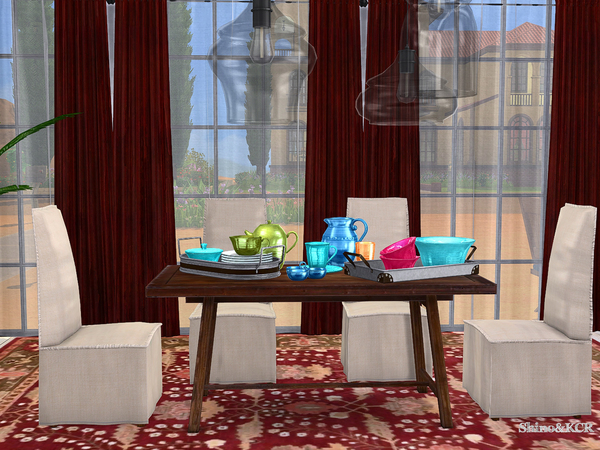 Sims 4 Decor Potterybarn by ShinoKCR at TSR