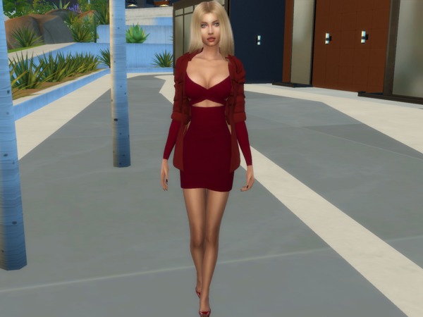 Sims 4 Megan Larner by divaka45 at TSR
