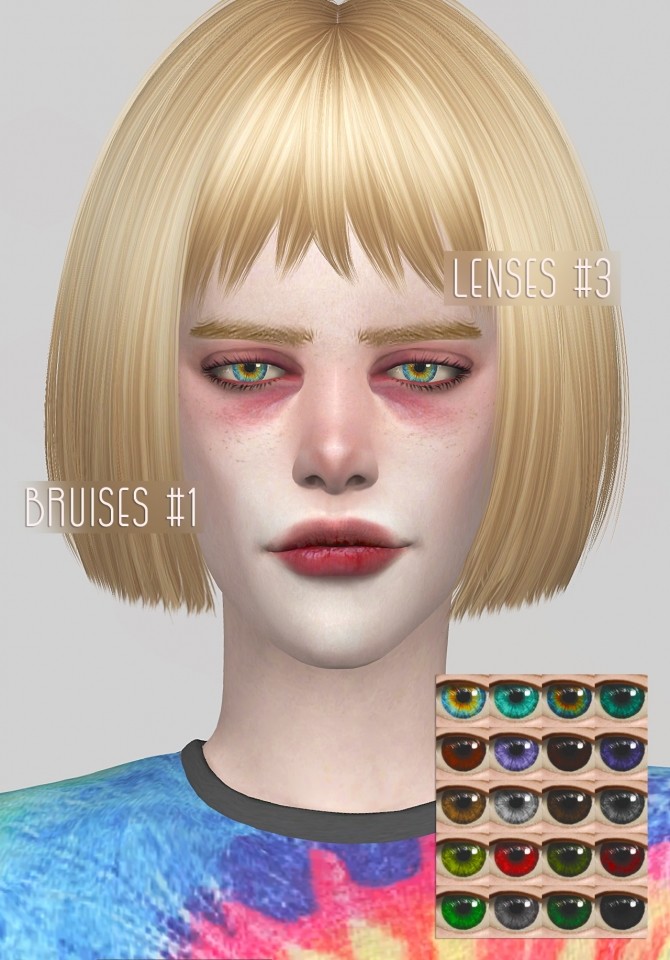Sims 4 Lenses and bruises at Magic bot