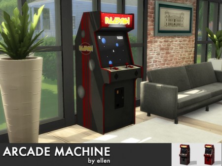 Arcade machine at Simobjects by Ellen