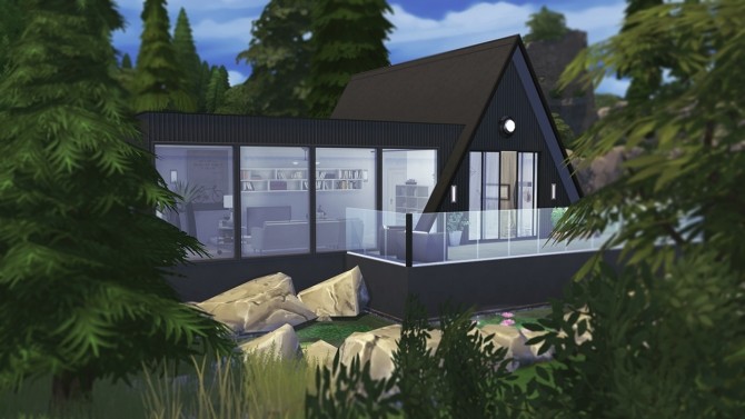 Sims 4 Triangle Tale house at Savara’s Pixels