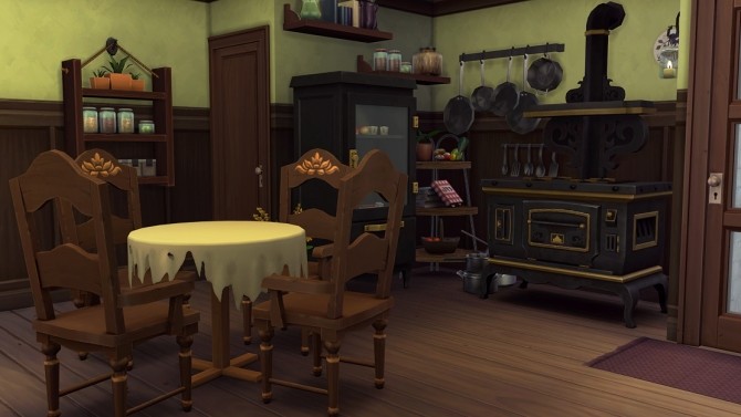 Sims 4 Morning Forest Cottage at Savara’s Pixels