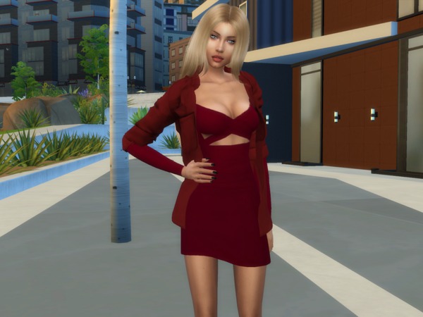 Sims 4 Megan Larner by divaka45 at TSR