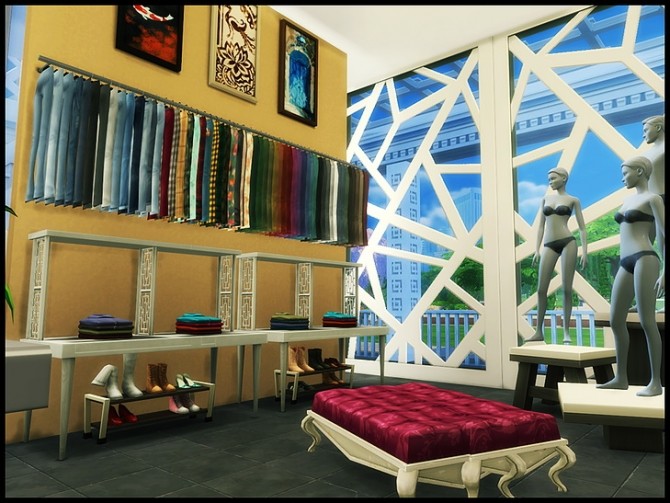Sims 4 The Roadstead Mall at SkyFallSims Creation´s